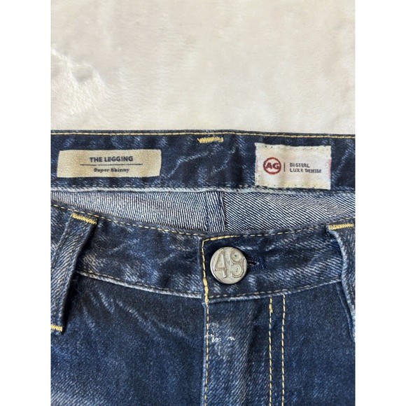 Adriano Goldschmied Jeans Womens 26R Digital Luxe Denim The Legging Super Skinny - Picture 11 of 11